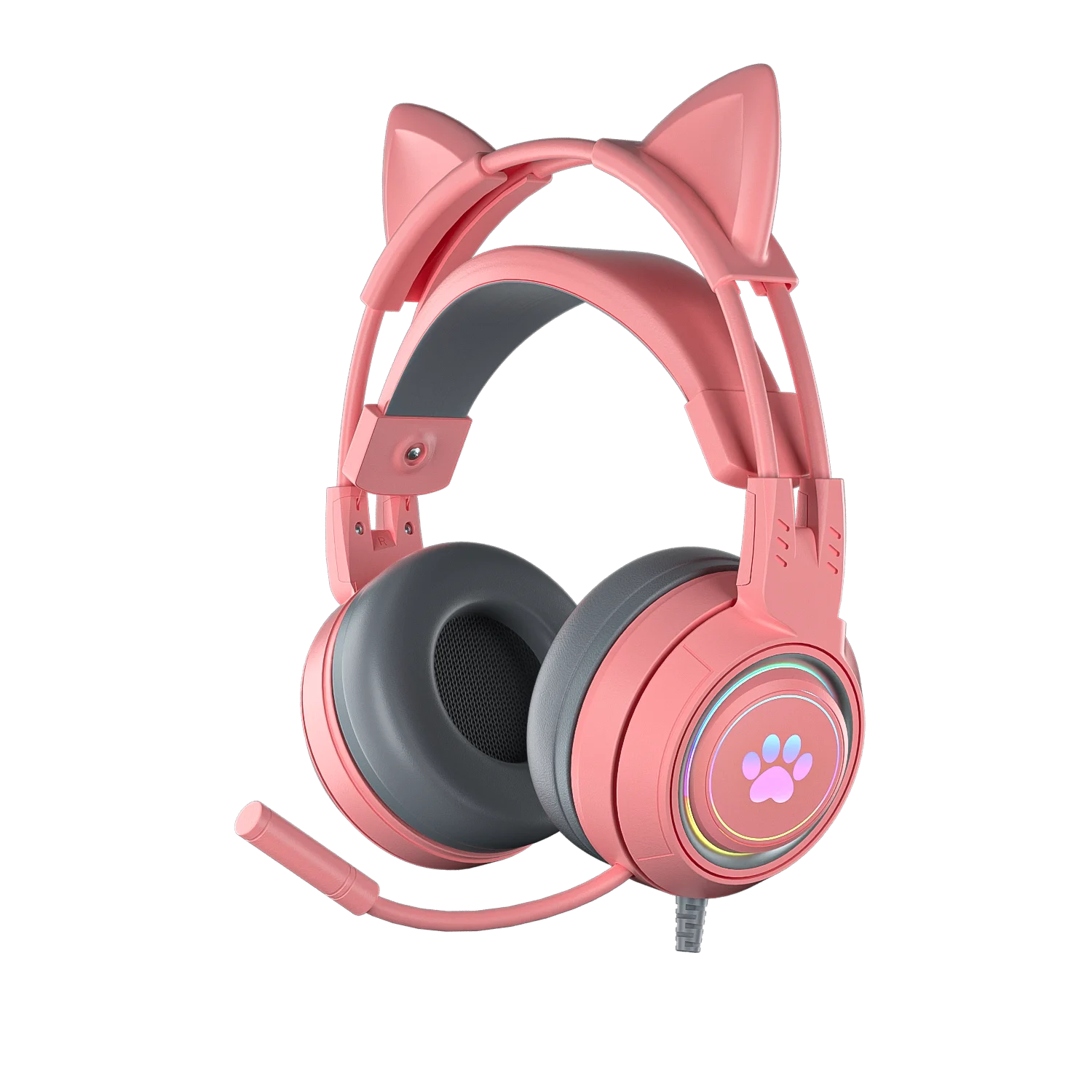 New arrival 2022 gaming headset & headphones RGB 3D stereo sound HIFI wired headphones noise cancel SY-G25 cat headset gaming
New arrival 2022 gaming headset & headphones RGB 3D stereo sound HIFI wired headphones noise cancel SY-G25 cat headset gaming