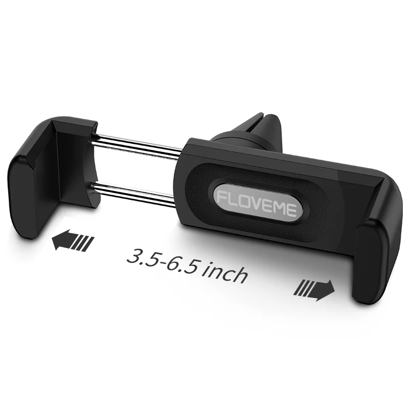 Free Shipping FLOVEME Stretchable Air Vent Holder For 3.6-6.5 inch Mobile Phone Stand 360 Rotation Car Holder, Balck
Free Shipping FLOVEME Stretchable Air Vent Holder For 3.6-6.5 inch Mobile Phone Stand 360 Rotation Car Holder, Balck