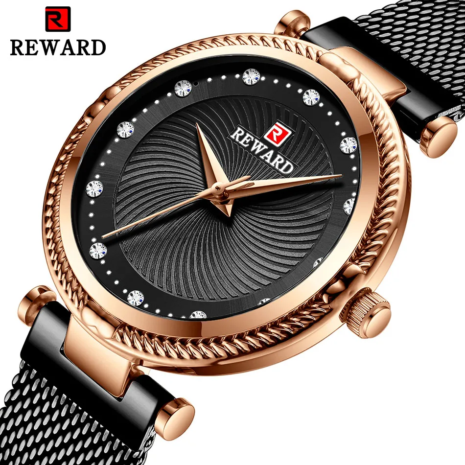 REWARD RD22007L fashion style diamond women's watch steel mesh belt Japanese movement waterproof ladies watch watch female women
REWARD RD22007L fashion style diamond women's watch steel mesh belt Japanese movement waterproof ladies watch watch female women