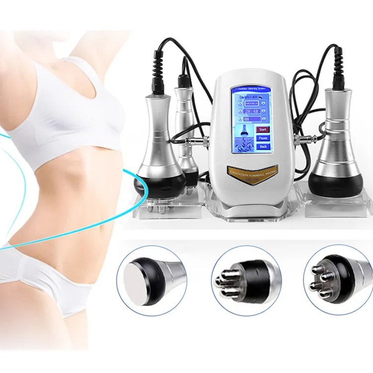40k RF Cavitation Slimming Machine Weight Loss Fat Removal Machine Radio Frequency Face Lift Vacuum Cavitation System, White
40k RF Cavitation Slimming Machine Weight Loss Fat Removal Machine Radio Frequency Face Lift Vacuum Cavitation System, White