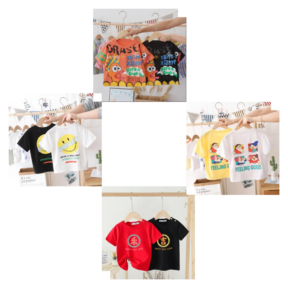 Summer children's short-sleeved t-shirt spot wholesale custom small and medium-sized children's t-shirt 2021 hot sale
Summer children's short-sleeved t-shirt spot wholesale custom small and medium-sized children's t-shirt 2021 hot sale