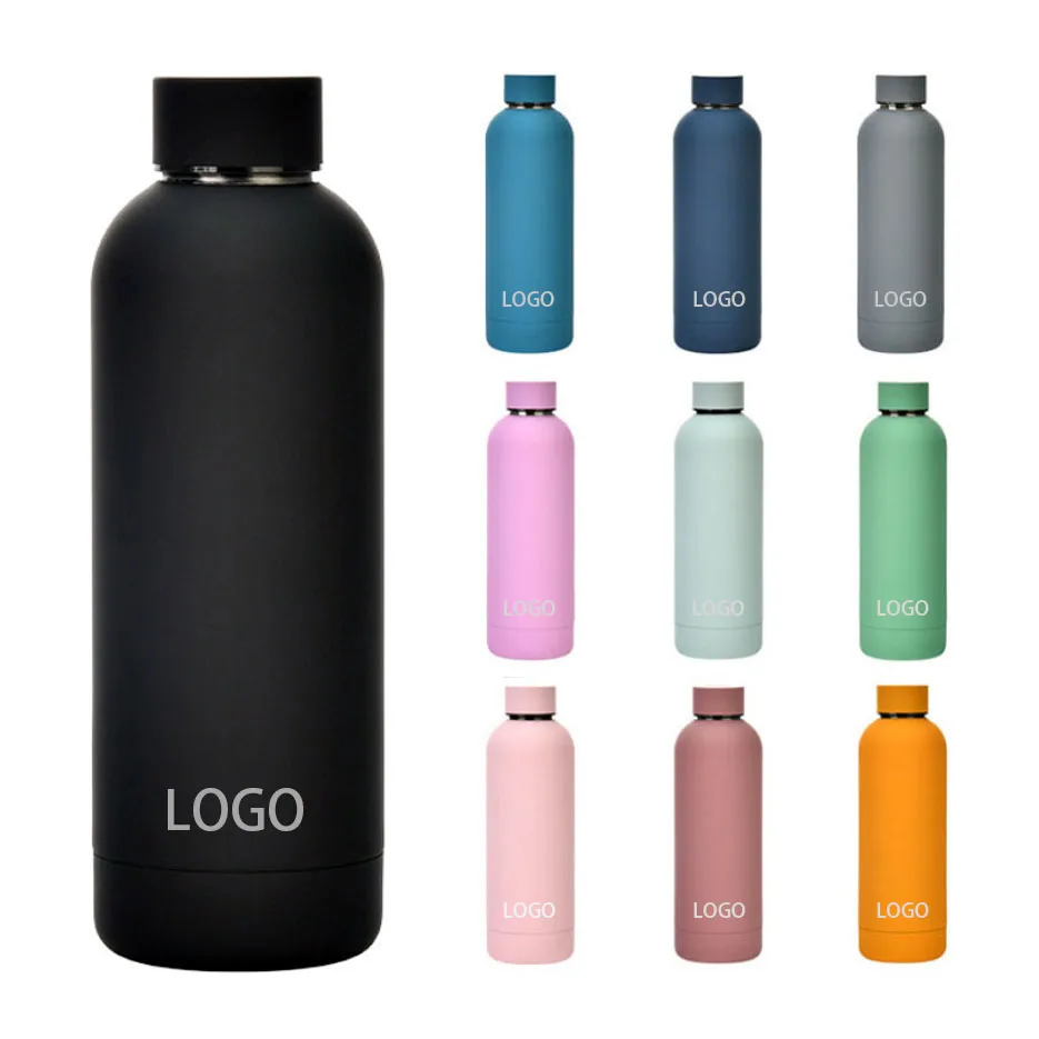 500ml Eco Friendly Double Wall Stainless Steel Metal Water Bottle Powder Coated Matte Vacuum Flasks
500ml Eco Friendly Double Wall Stainless Steel Metal Water Bottle Powder Coated Matte Vacuum Flasks