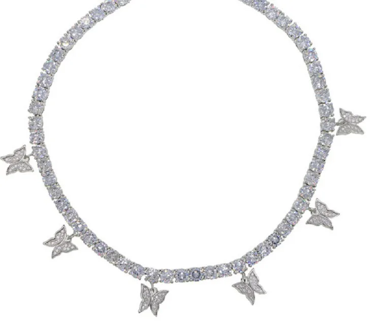 New Sparkling Butterfly Rhinestone Jewelry Pendant Necklace, As shown in the picture
New Sparkling Butterfly Rhinestone Jewelry Pendant Necklace, As shown in the picture