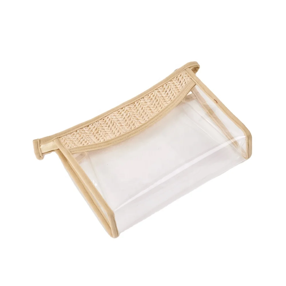 OEM Transparent Square Frosted Pvc Splicing Clear Practical Large Capacity EVA Woven Cosmetic Bag, Picture shows
OEM Transparent Square Frosted Pvc Splicing Clear Practical Large Capacity EVA Woven Cosmetic Bag, Picture shows