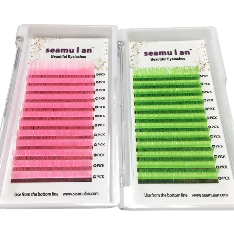 Professional colored eyelash extension Faux Mink Lashes Private Label With Package Private Label colored eyelash extensions, Mixed color
Professional colored eyelash extension Faux Mink Lashes Private Label With Package Private Label colored eyelash extensions, Mixed color