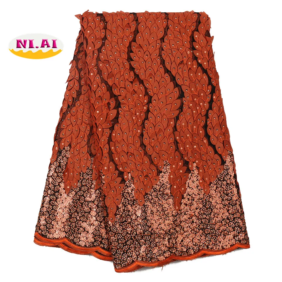 French Net Lace Fabric 2019 Latest African Sequins Chiffon High Quality Bridal Lace Burnt Orange Lace
French Net Lace Fabric 2019 Latest African Sequins Chiffon High Quality Bridal Lace Burnt Orange Lace