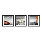 modern natural scenery and landscape building picture frames for home decor original photo to painting