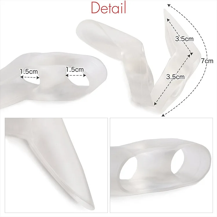 Silicone Gel Toe Protector Separator Corrector
Silicone Gel Toe Protector Separator Corrector