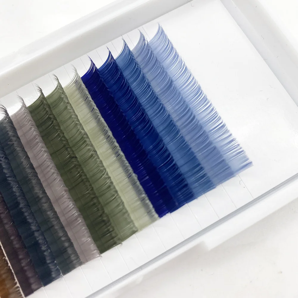 Custom package logo 0.15/0.20mm colorful mink ellipse eyelash extensions rainbow flat elliptical classic eye lash extension bulk
Custom package logo 0.15/0.20mm colorful mink ellipse eyelash extensions rainbow flat elliptical classic eye lash extension bulk
