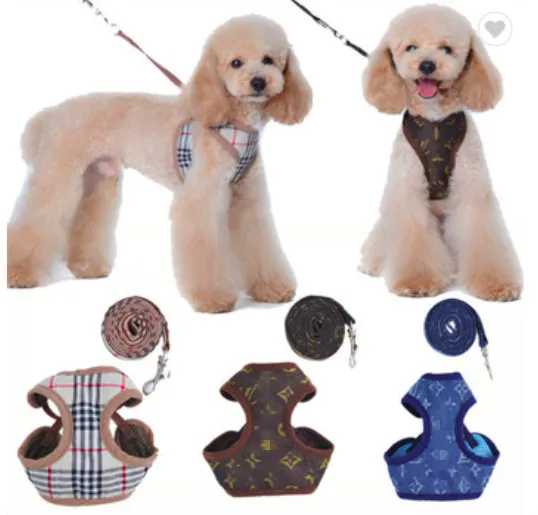 Adjustable Soft Cotton Plaid Pattern Dog Harness Vest Custom Pet Dog Harness Vest Leash
Adjustable Soft Cotton Plaid Pattern Dog Harness Vest Custom Pet Dog Harness Vest Leash