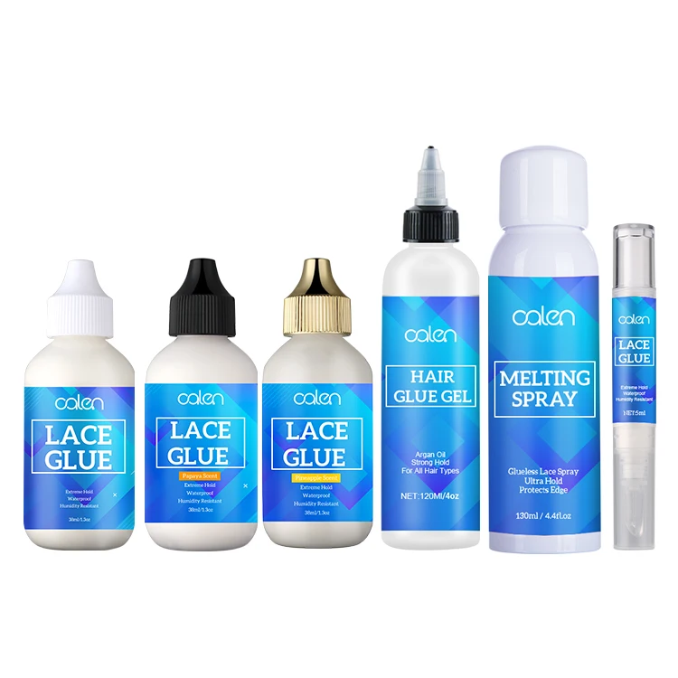 Wholesale Waterproof Adhesive Lace Front Wig Glue Ultra Hold Lace Glue Pen Melting Spray Wig Holding Set
Wholesale Waterproof Adhesive Lace Front Wig Glue Ultra Hold Lace Glue Pen Melting Spray Wig Holding Set