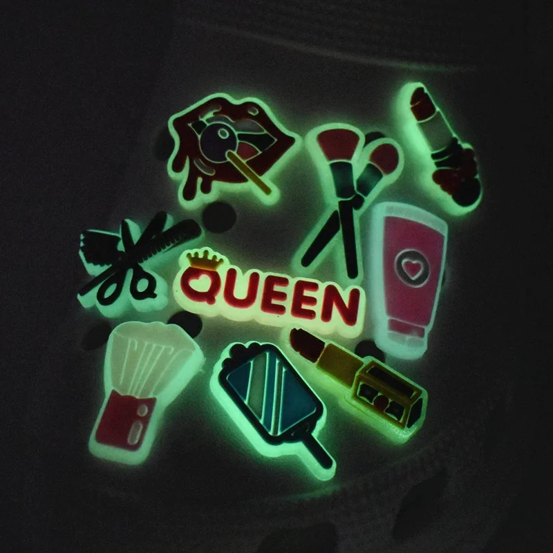 Make ups Cosmetics Glowing up shoe charms for kids adults croc shoe decorations, As picture
Make ups Cosmetics Glowing up shoe charms for kids adults croc shoe decorations, As picture