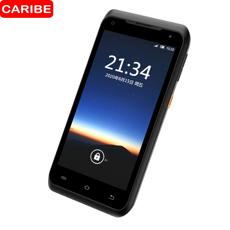 

CARIBE PL-55L 2D 4710 NFC RFID 1D 2D Scanner 5.5 Inch Touch Screen Android 8.0 RAM 2GB ROM 16GB Rugged PDA