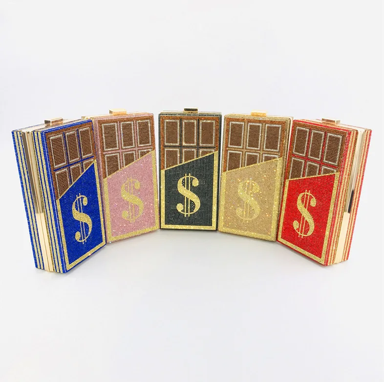 Wholesale Luxury Brand Rhinestone Dollar women Money clutch Purse Crystal clutches womens evening clutch bags, Multi color
Wholesale Luxury Brand Rhinestone Dollar women Money clutch Purse Crystal clutches womens evening clutch bags, Multi color
