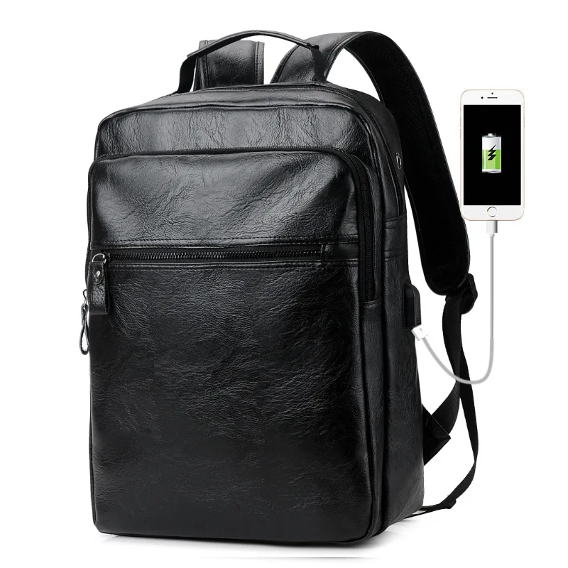 OEM Factory Twinkle Leather Rucksack Mens Large-capacity High Quality Usb Men Backpack Bag With USB
OEM Factory Twinkle Leather Rucksack Mens Large-capacity High Quality Usb Men Backpack Bag With USB