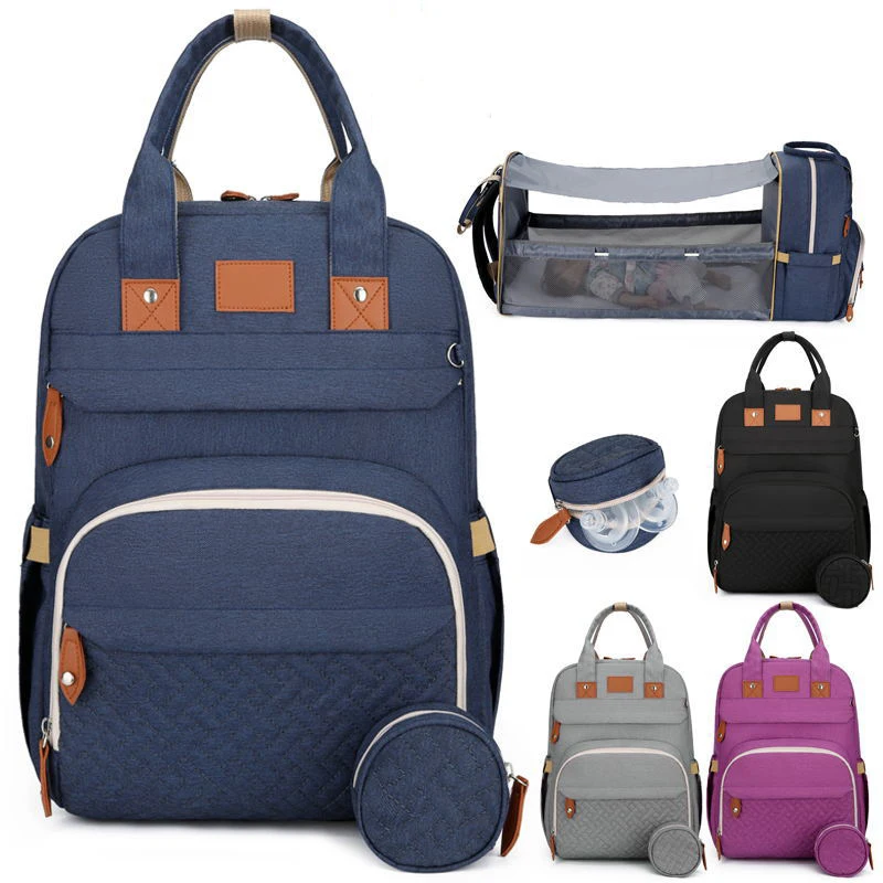 Wholesale Price Large Capacity Portable Diaper Changing Station Baby Mummy Bag Backpack
Wholesale Price Large Capacity Portable Diaper Changing Station Baby Mummy Bag Backpack