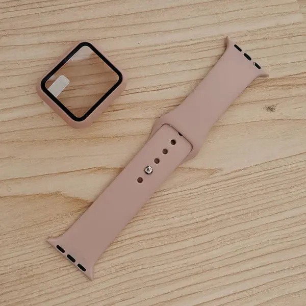 KeepWin Silione Watch Band Protective Case 3 in 1 luxury Apple watch band Set for iWatch 6 5 4, Optional
KeepWin Silione Watch Band Protective Case 3 in 1 luxury Apple watch band Set for iWatch 6 5 4, Optional