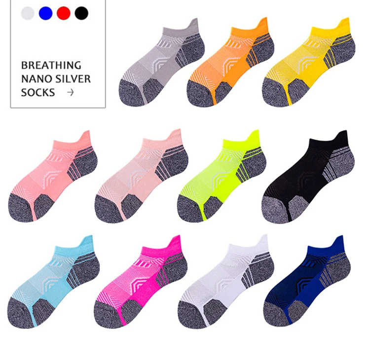 Mesh Hole Quick Dry Breathable Color Ankle Cushion Socks Unisex Men Women Basketball Tennis, Black white yellow pink etc.
Mesh Hole Quick Dry Breathable Color Ankle Cushion Socks Unisex Men Women Basketball Tennis, Black white yellow pink etc.