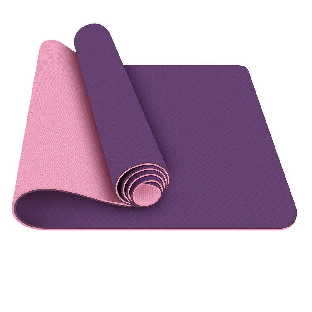 Non Slip Double Layer Eco Friendly TPE Yoga Mat Yoga Pilates 6mm Textured Non Slip Surface Yoga Mats, Customized color
Non Slip Double Layer Eco Friendly TPE Yoga Mat Yoga Pilates 6mm Textured Non Slip Surface Yoga Mats, Customized color