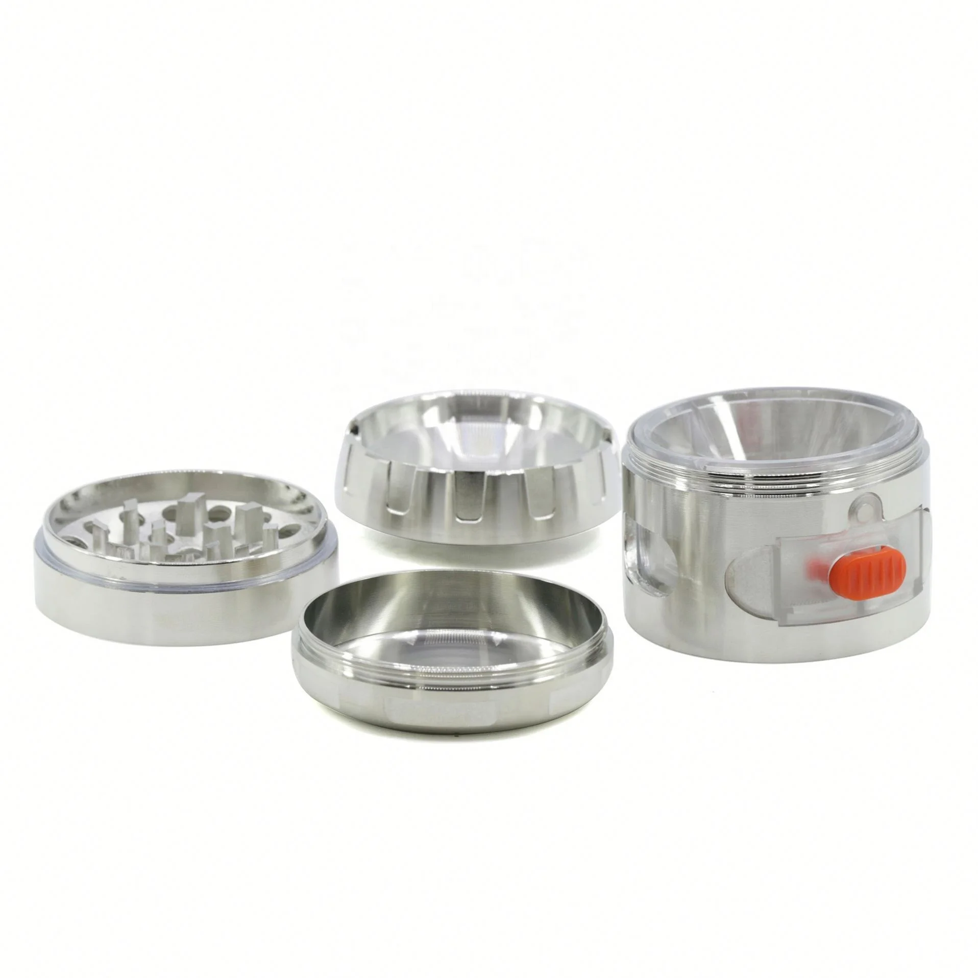 Concave Design Diameter Tobacco Grinder With Drawer Side Window 4 Part Dry Herb Grinder, Picture
Concave Design Diameter Tobacco Grinder With Drawer Side Window 4 Part Dry Herb Grinder, Picture