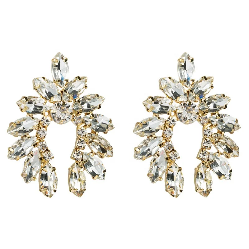 Creative Exaggerated Pendant Earrings For Women Rhinestone Geometric Earrings, White, black, color, gold
Creative Exaggerated Pendant Earrings For Women Rhinestone Geometric Earrings, White, black, color, gold