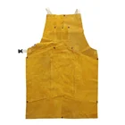 Flame Resistant Leather Safety Welding Tool Pocket working apron