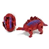 2019 Popular dinosaur set transform model plastic toys for kids for sale