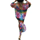 Chiffon Beach Cover Ups for Women Swimwear Bikini Kimono Cardigan plaj elbisesi