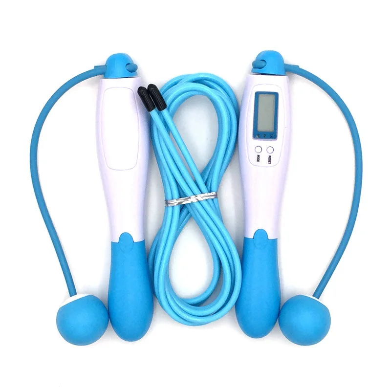 Pink Blue Black color Adjustable Cordless Double Use Smart Electronic Jump Rope With LED Counter
Pink Blue Black color Adjustable Cordless Double Use Smart Electronic Jump Rope With LED Counter