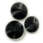 Home Hotel Garage Door Seal Nylon Black Bristle Strip Brush
