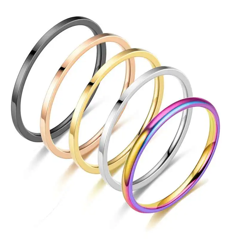 Wholesale a variety of color female charm small rings, stainless steel rings, Steel, black, gold,rose gold, color
Wholesale a variety of color female charm small rings, stainless steel rings, Steel, black, gold,rose gold, color