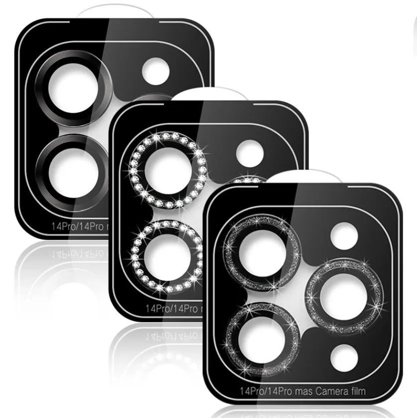 New Metal Aluminum Glass Camera Lens Screen Protector For Iphone 11 12 13 14 Pro Max Install Trays Lens Glitter Protective Film
New Metal Aluminum Glass Camera Lens Screen Protector For Iphone 11 12 13 14 Pro Max Install Trays Lens Glitter Protective Film