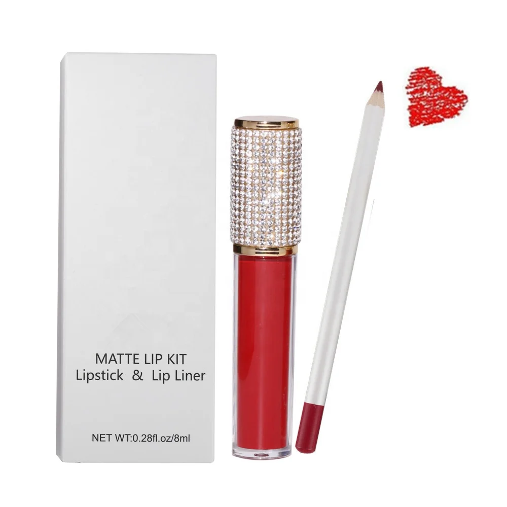20 Colors Diamond Liquid Lipstick And Lip Liner Set Private Label Matte Lipstick Custom Lip Kit
20 Colors Diamond Liquid Lipstick And Lip Liner Set Private Label Matte Lipstick Custom Lip Kit