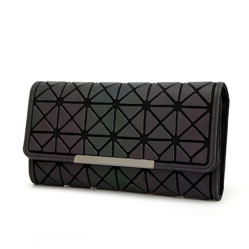 Fashion Geometry Luminous Women Long Wallets Card Holder Money Purse Female Three Fold Wallet, Picture
Fashion Geometry Luminous Women Long Wallets Card Holder Money Purse Female Three Fold Wallet, Picture
