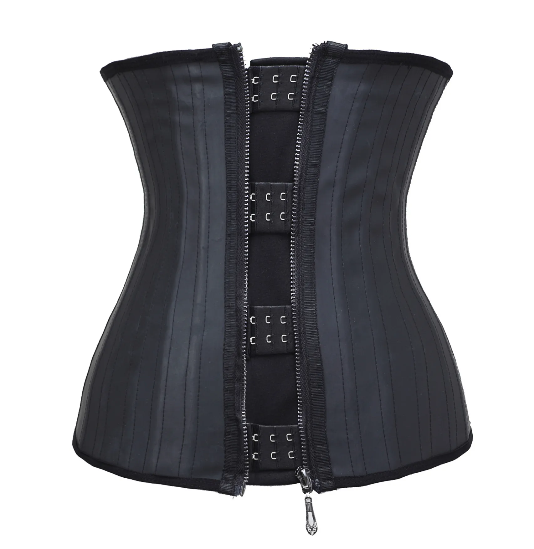 Women plus size 25 steel boned Zipper And Hooks latex Waist Trainer cinchers fajasaj reductor Corset corset de formation
Women plus size 25 steel boned Zipper And Hooks latex Waist Trainer cinchers fajasaj reductor Corset corset de formation