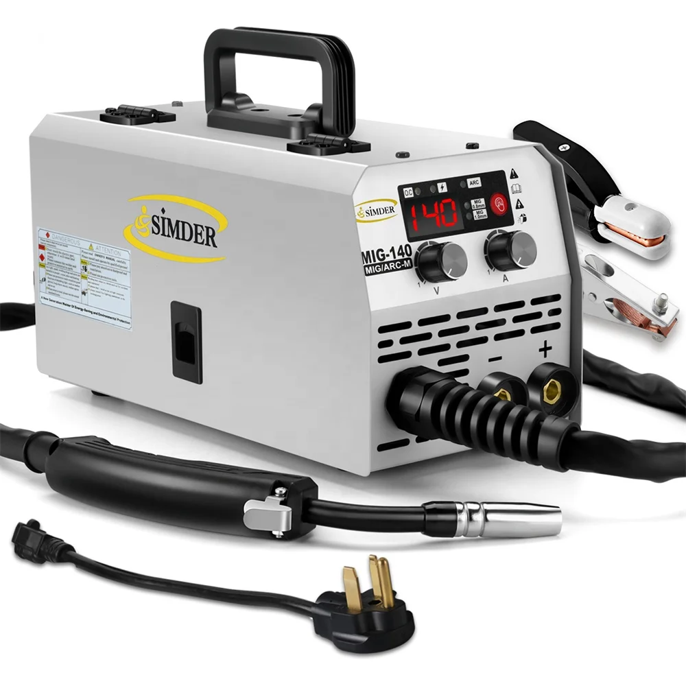 Mini Wires Feeder Gasless Mig Welder 140amps Dual Voltage 110/220v Mig Welding Machine
Mini Wires Feeder Gasless Mig Welder 140amps Dual Voltage 110/220v Mig Welding Machine