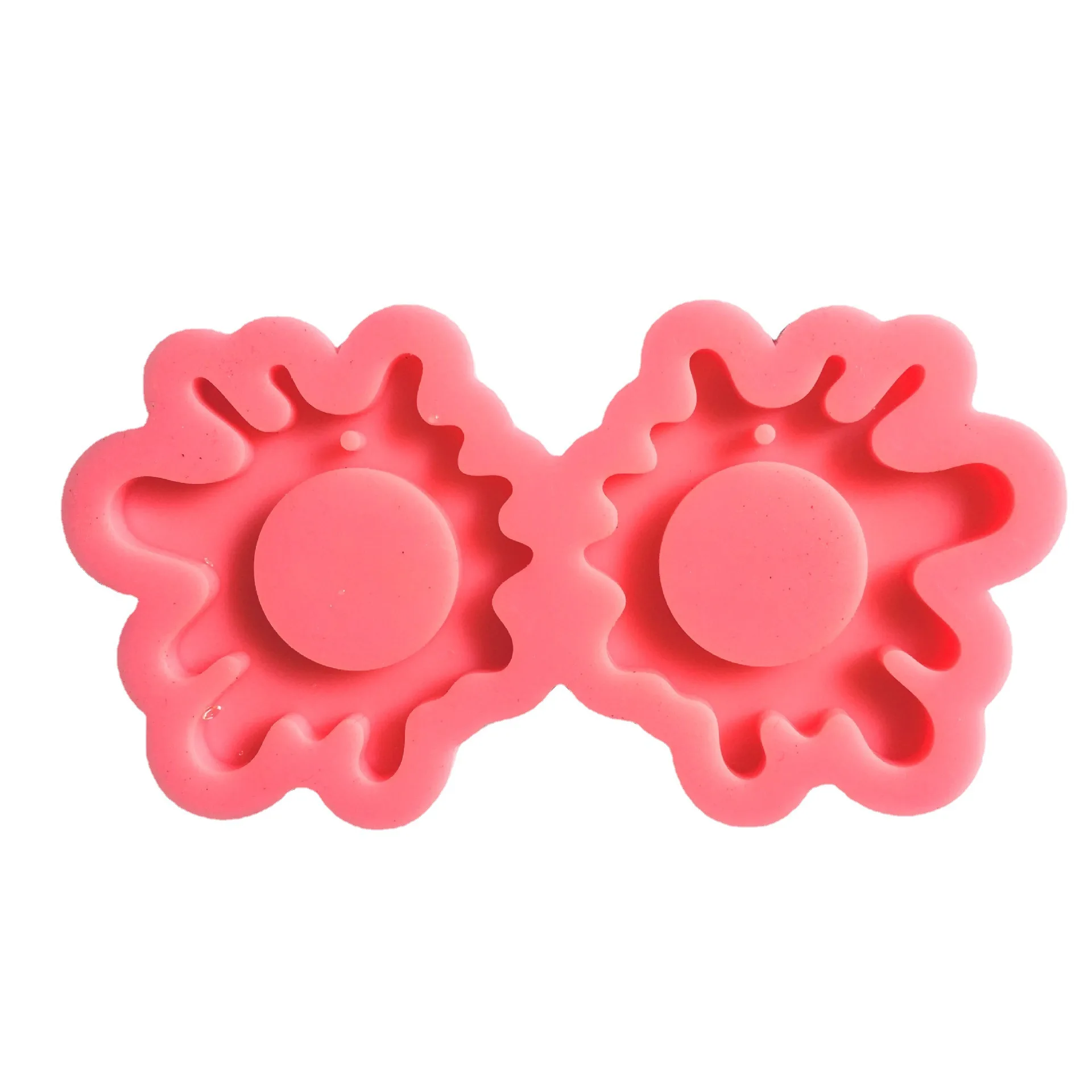0618 DIY Shiny Crystal Epoxy Sun Flower Earrings Silicone Mold Pendant Resin Mold, Pink
0618 DIY Shiny Crystal Epoxy Sun Flower Earrings Silicone Mold Pendant Resin Mold, Pink