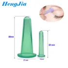 Silicone Rubber Vacuum Chinese Cupping Massage Set Silicone Cupping Cups Set