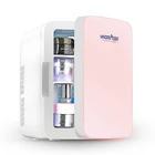Mini Fridge Fridge 10l Custom 10L Cooling Pink Skincare Make Up Beauty Mini Fridge For Home