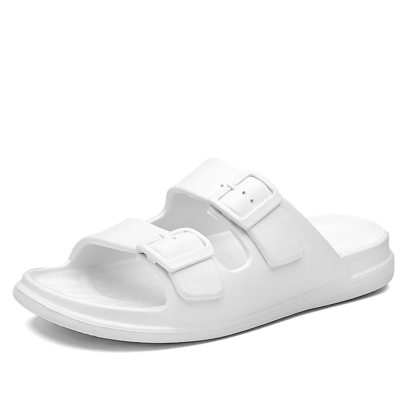 Hot Sale Large Size Summer Outdoor Beach Sandals Two Straps Style Fashion Couple Slides Slippers Casual Women Slippers, White,black
Hot Sale Large Size Summer Outdoor Beach Sandals Two Straps Style Fashion Couple Slides Slippers Casual Women Slippers, White,black