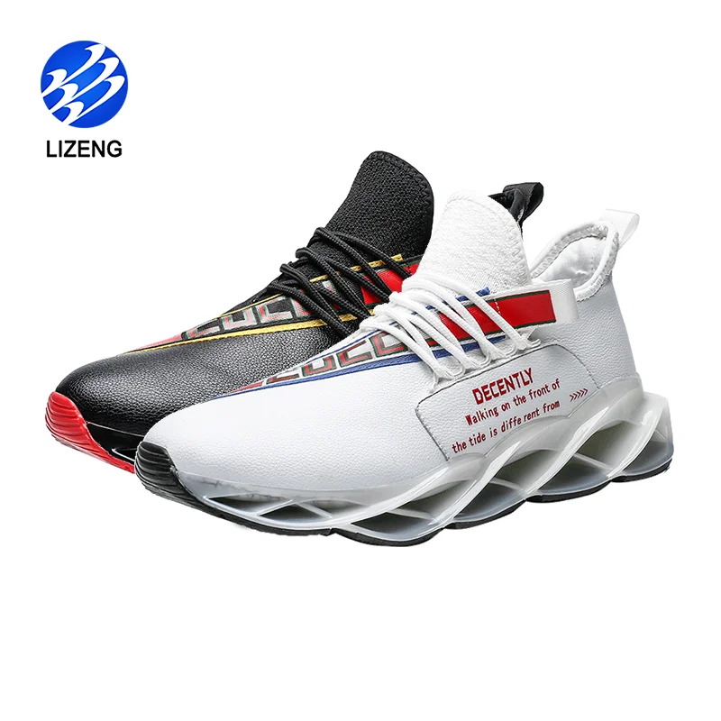 2020 Men Fashion Streetwear Zapatillas Hombre Hollow Sole Breathable Mesh Zapatos Causal Shoes, White / black / red / red leather/ white leather/ black leather
2020 Men Fashion Streetwear Zapatillas Hombre Hollow Sole Breathable Mesh Zapatos Causal Shoes, White / black / red / red leather/ white leather/ black leather
