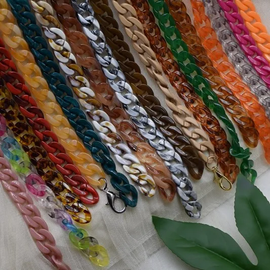 ZONESIN 2020 Fashion Colorful Resin Acrylic Chain Bag Straps For Handbags, More than 40 colors
ZONESIN 2020 Fashion Colorful Resin Acrylic Chain Bag Straps For Handbags, More than 40 colors