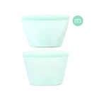 100% Silicone Reusable Food Storage Bag L M S Silicone Storage Bag Set