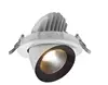Round cut-out 150mm led down light Aluminum Body Spot Light 25W 30W 35W Adjustable Wall washer downlight LED Recessed Down Light