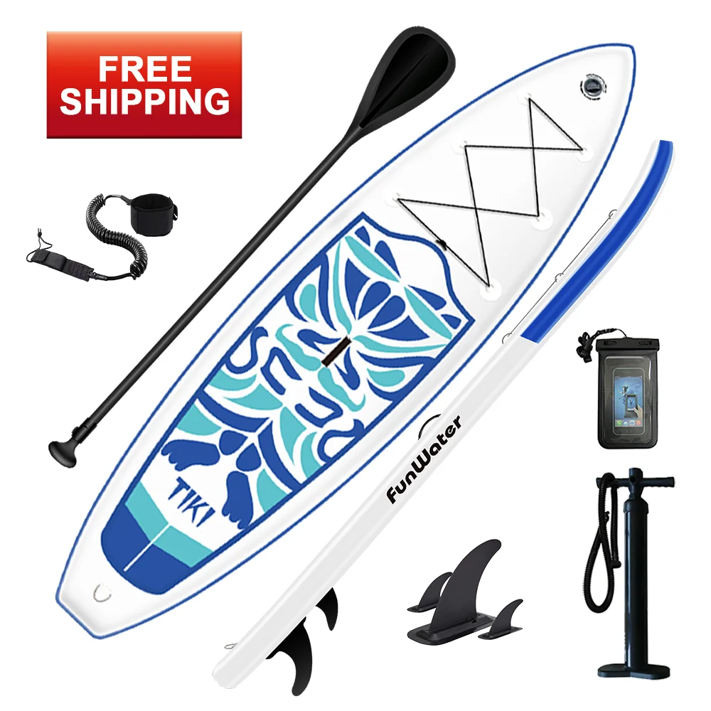 Funwater Free shipping Warranty 1 Year funwater inflatable stand up paddle surf board isup paddle board surfing, Blue
Funwater Free shipping Warranty 1 Year funwater inflatable stand up paddle surf board isup paddle board surfing, Blue