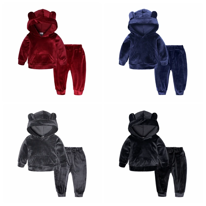 Sports baby boy clothes set kids fall clothing hoodie velour children kids tracksuit, 4 colors
Sports baby boy clothes set kids fall clothing hoodie velour children kids tracksuit, 4 colors