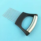 Good quality food grade easy to hold onion slicer gadget for slicing