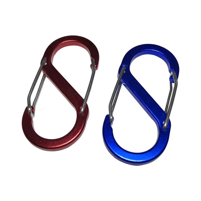 Amazon Hot Selling Outdoor Products Mountaineering Multifunctional Mini Metal Carabiner No. 5 Aluminum S-shaped Aluminum Hook, Picture
Amazon Hot Selling Outdoor Products Mountaineering Multifunctional Mini Metal Carabiner No. 5 Aluminum S-shaped Aluminum Hook, Picture