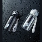 Sports 400ML Sports Elastic Cover Rope Plastic Bottle Creative Tea Leak Portable Outdoor Sports Cup