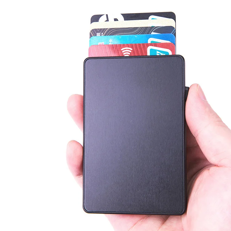 Superior quality rfid pop up credit card holder men cool credit cards wallets, As per picture
Superior quality rfid pop up credit card holder men cool credit cards wallets, As per picture